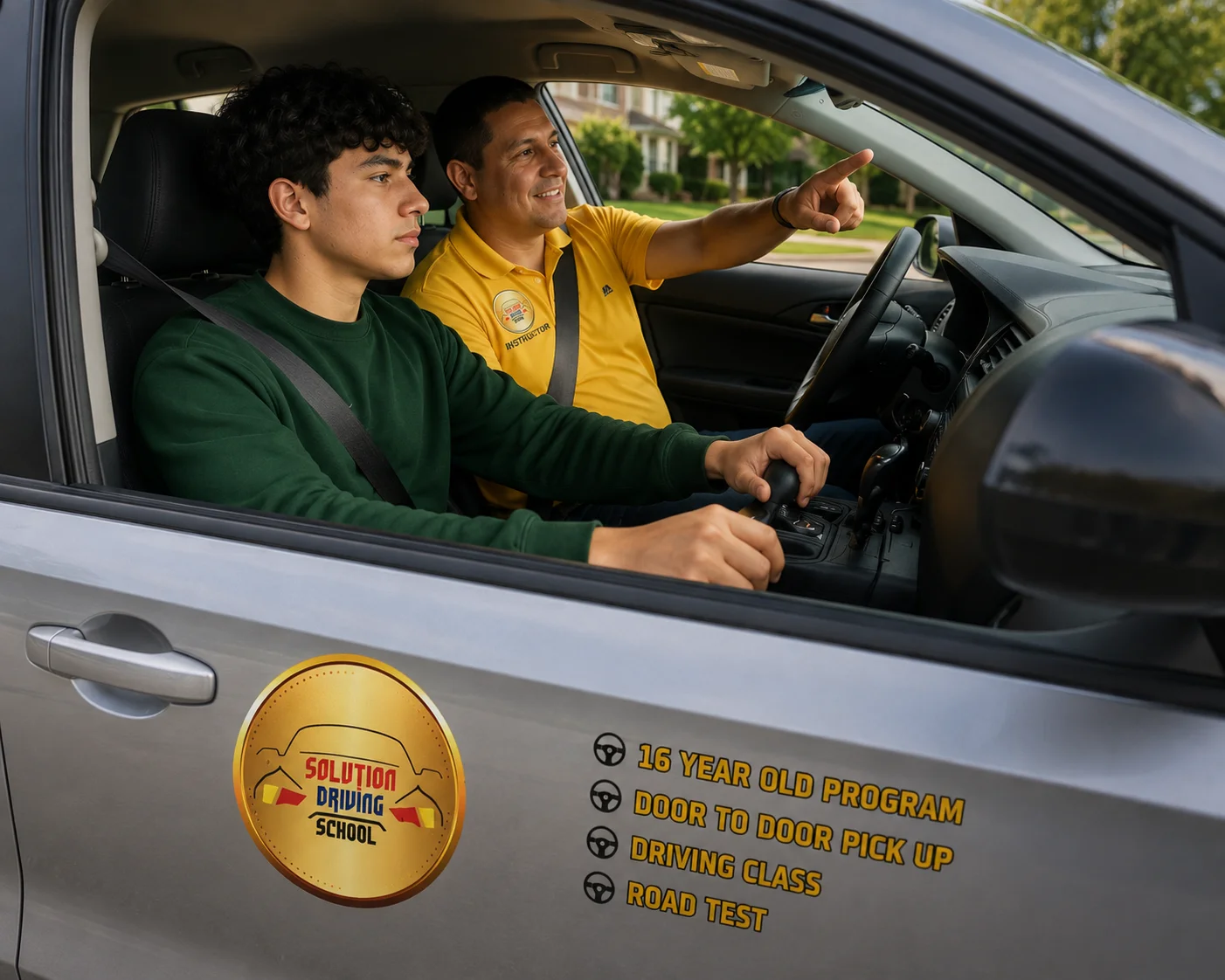 Door-to-door pickup and drop-off